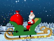 Christmas Santa Claus 3d screensaver screenshot